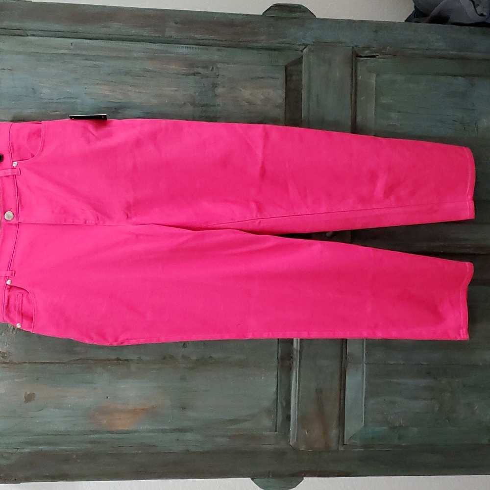 ELOQUII Women's Straight Leg Denim Jeans, Size 16, NWT